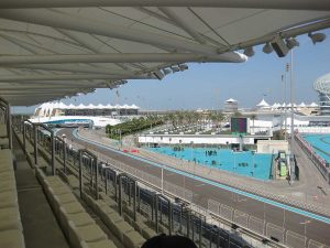 marina grandstand view left